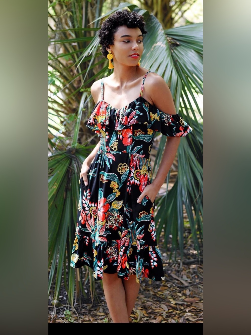 Trashy Diva Hawaiian Dream Hollywood Dress Size 8